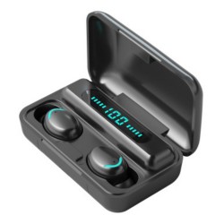 Wireless Earphones Bluetooth-compatible TWS F9 9D Stereo Handsfree Headset Waterproof Earbuds